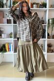 Paloma Pouf Layering Dress Olive